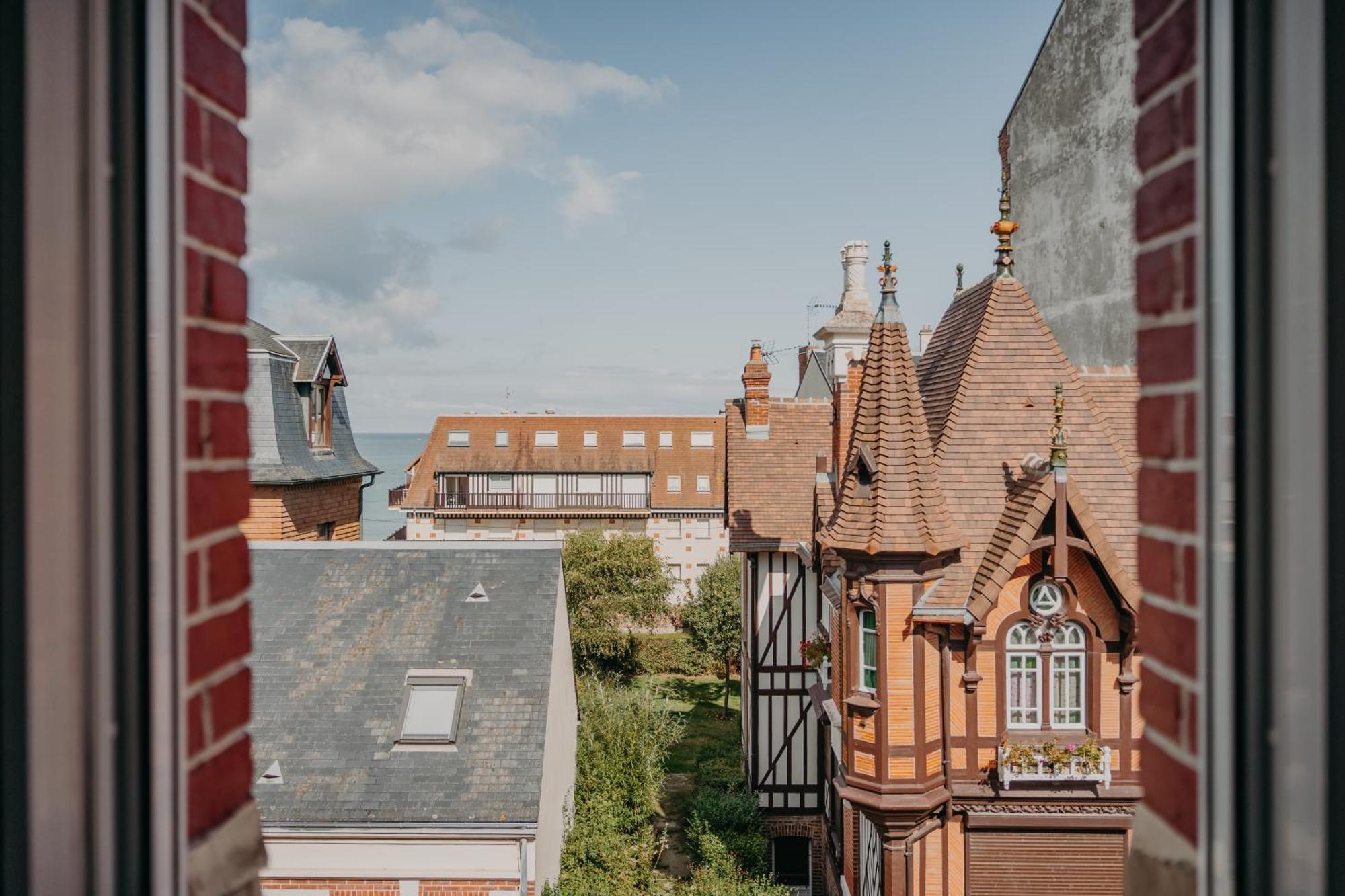 Les Cabines Houlgate Zewnętrze zdjęcie